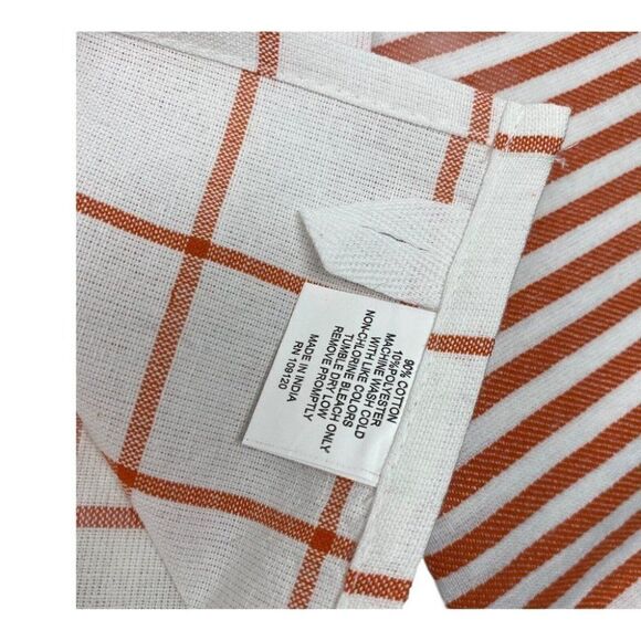 HOCUS POCUS Halloween Kitchen Towels Eastwick Wicked Witch Stripe Broom Hand - Picture 4 of 6